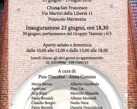 Daniela Nenciulescu presente alla rassegna d’arte contemporanea “Il teatro e il suo sogno”