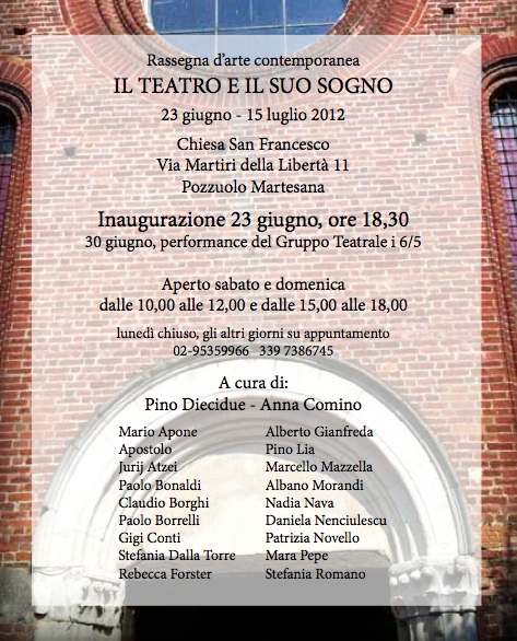 Daniela Nenciulescu presente alla rassegna d’arte contemporanea “Il teatro e il suo sogno”