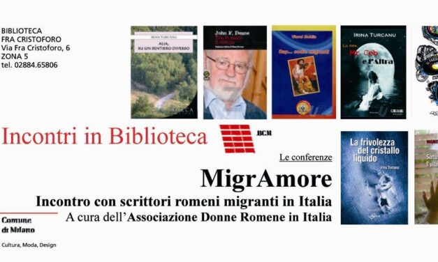 Milano, 12 dicembre 2012: MigrAmore, incontro con scrittori romeni