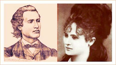 Mihai Eminescu e Veronica Micle. Due destini uniti per sempre, d’amore e poesia