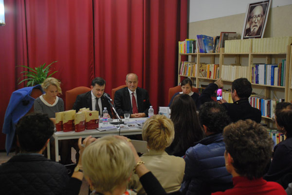 13 noiembrie 2014. Intâlnire la Milano cu scriitorul Bujor NEDELCOVICI