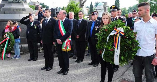 Comemorarea eroilor români în orașele Milano și Legnano (LO)