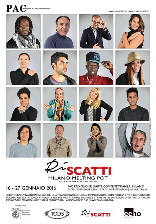 Felicia Chiciorangea la expoziția de fotografie dedicată multiculturalitatii orașului Milano