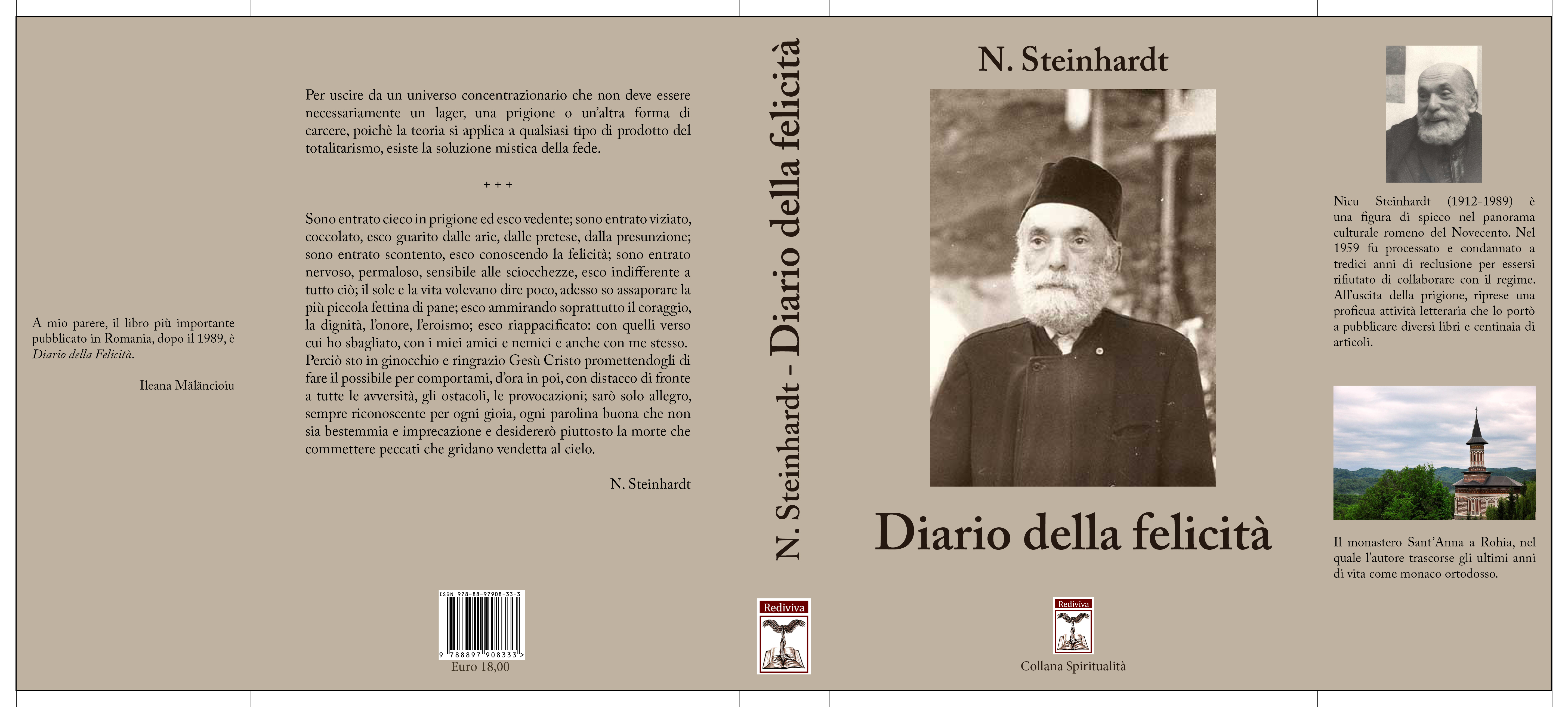 Editura Rediviva din Milano a republicat “Jurnalul Fericirii” de N. Steinhardt in italiană