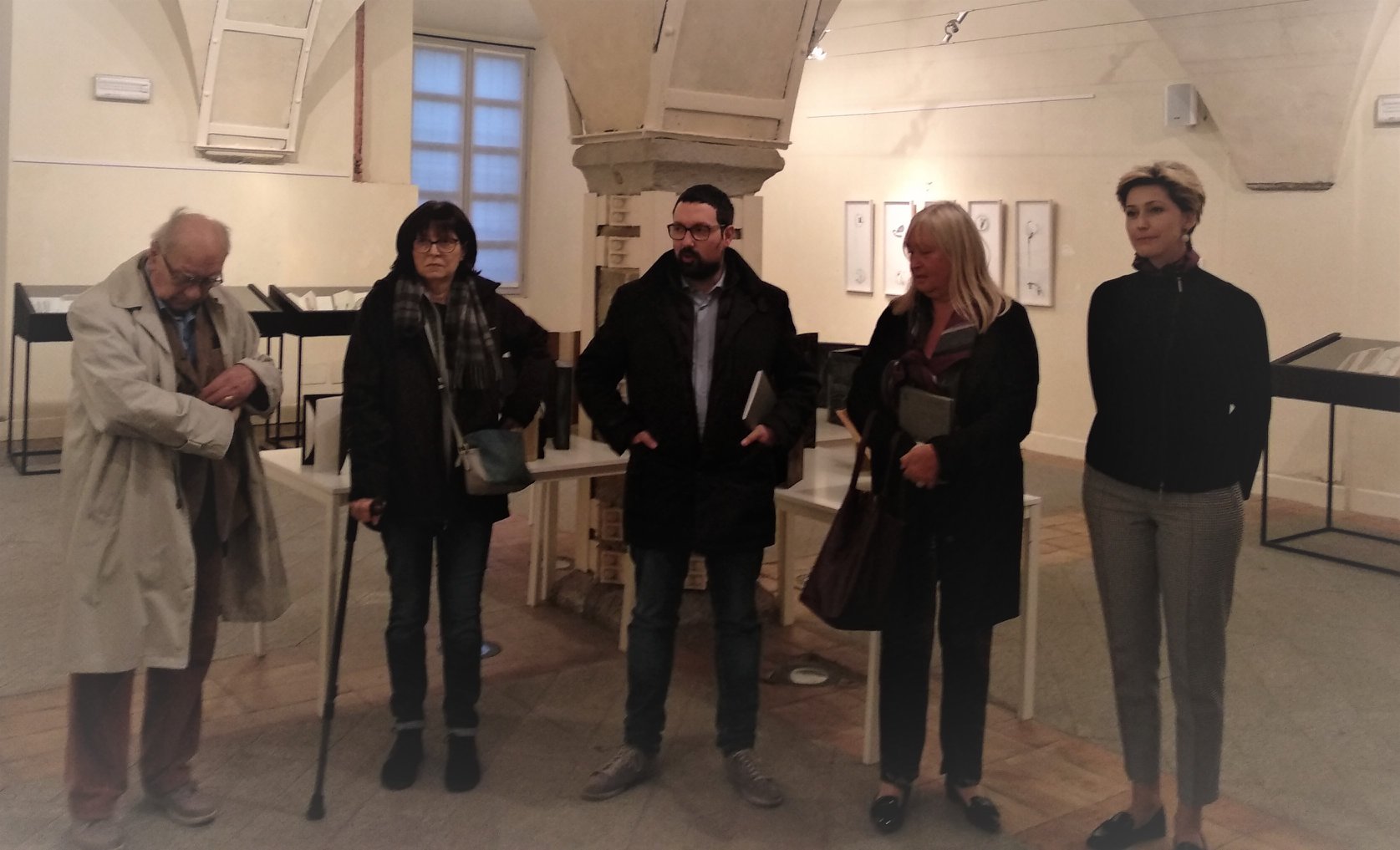 Inaugurarea expoziției italo-române a cărților de artist: “Răscruce” la Palazzo Broletto din Pavia