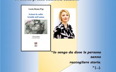 In uscita il volume bilingue di poesia: “Scântei de suflet – Scintille dell’animo” di Lucia Ileana Pop