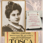 Elogiul presei italiane adus sopranei Hariclea Darclée, pentru interpretarea rolului Floria Tosca la Teatro Costanzi din Roma