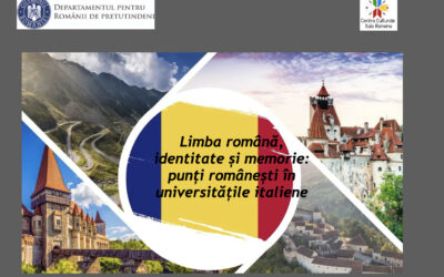 Comunicat. Limba română, identitate și memorie: punți românești în universitățile italiene
