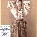 Soprana Elena Teodorini la Milano (1885): Mândria costumului tradițional într-o fotografie de arhivă