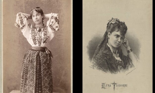 Elena Teodorini a Milano (1885): L’orgoglio del costume tradizionale romeno in una fotografia d’archivio