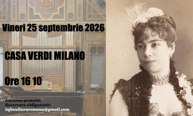 Milano și San Marino o omagiază pe prima soprană a României care a cântat la Teatrul Scala