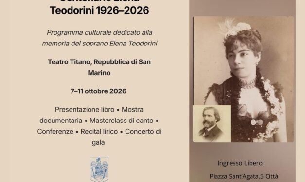 Punte culturală românească Milano – San Marino: Centenarul Elena Teodorini (1926–2026)