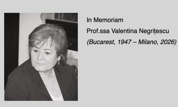 „Rămas bun, dragă Valentina…”